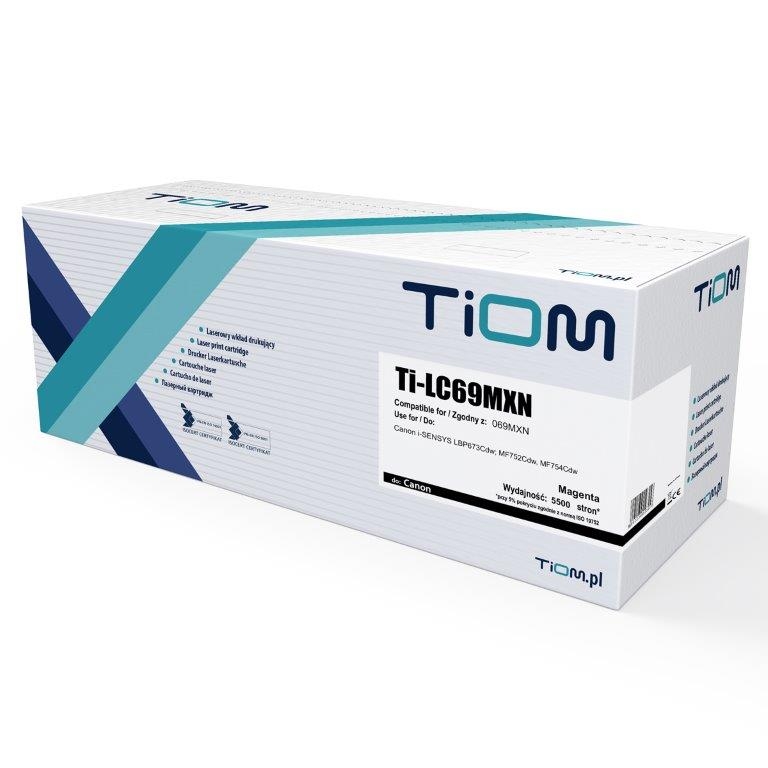 TONER TIOM DO CANON 069MXN 5096C002 5500 STRON MAGENTA ZAMIENNIK