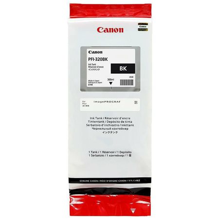 TUSZ CANON PFI320BK PFI-320BK CZARNY ORYGINAŁ