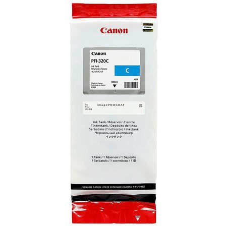 TUSZ CANON PFI320C PFI-320C CYAN ORYGINAŁ