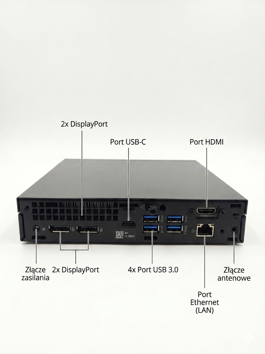 KOMPUTER POLEASINGOWY DELL OPTIPLEX 7070 i3-9100 8 GB RAM WIN 11 PRO - obrazek 2
