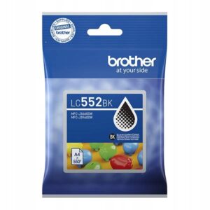 TUSZ BROTHER LC552BK LC-552BK BLACK ORYGINAŁ