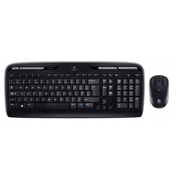LOGITECH MK330 ZESTAW KLAWIATURA I MYSZ BEZPRZEWODOWE KOLOR CZARNY