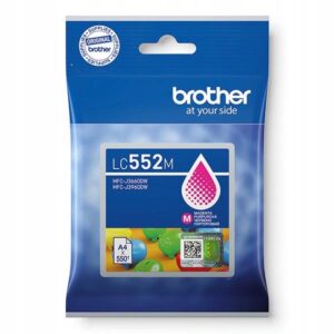 TUSZ BROTHER LC552M LC-552M MAGENTA ORYGINAŁ