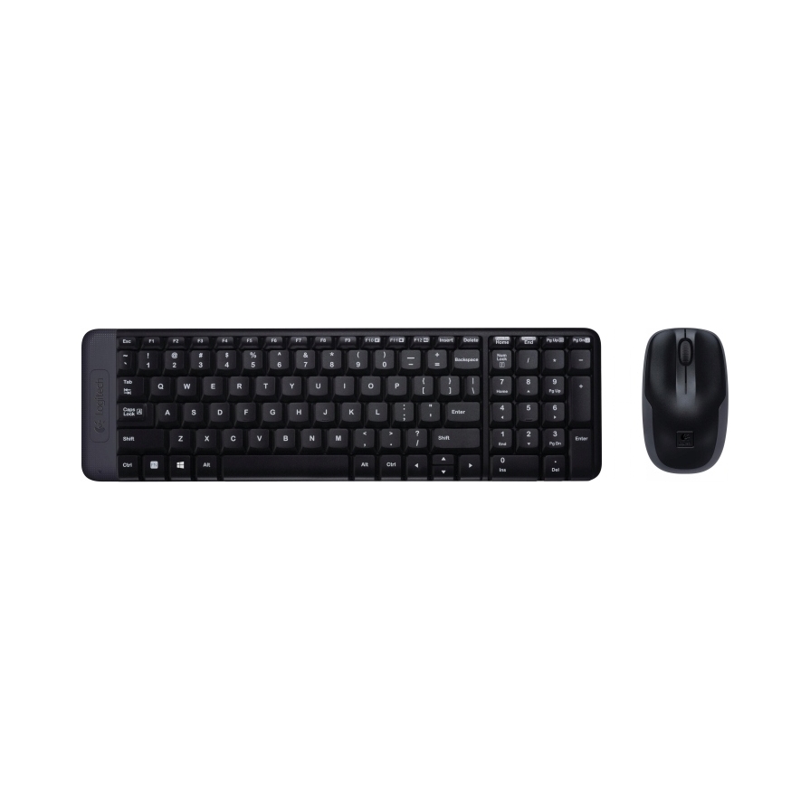 LOGITECH MK220 ZESTAW KLAWIATURA I MYSZ BEZPRZEWODOWE KOLOR CZARNY