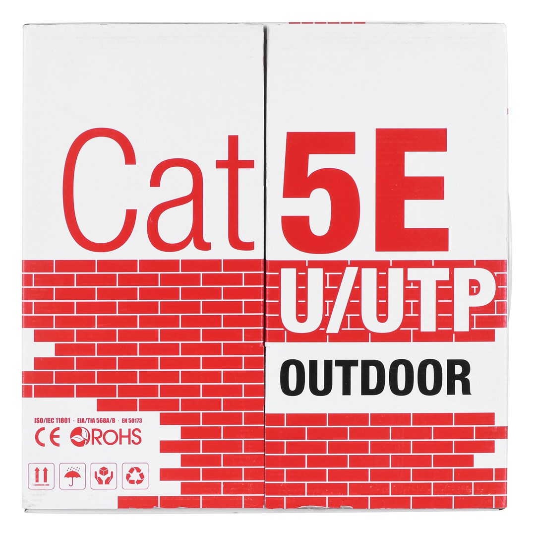 KABEL SKRĘTKA UTP CZARNY MIEDŹ KAT. 5E 1M - NA METRY - obrazek 2