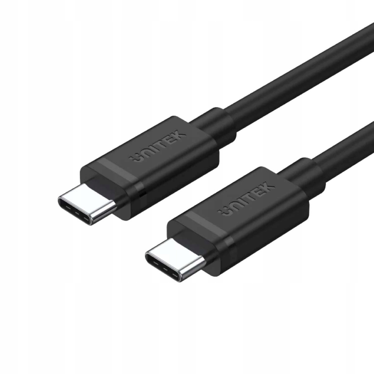 KABEL UNITEK USB-C – USB-C 2 M CZARNY | USB 3.2 Gen 1 | 5 Gb/s - obrazek 2
